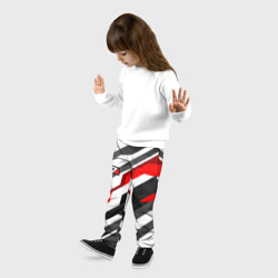 Детские брюки 3D Mass effect - white uniform n7 - фото 2