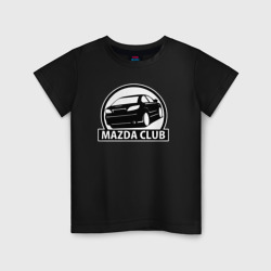 Детская футболка хлопок Mazda club