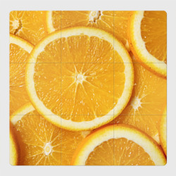 Магнитный плакат 3Х3 Нарезанный апельсин