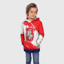 Детская толстовка 3D Belarus герб краски - фото 2