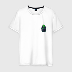 Зелёный Ктулху  – Мужская футболка хлопок с принтом купить со скидкой в -20%