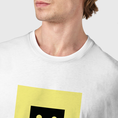 Мужская футболка хлопок с принтом Не болтай, фото #4