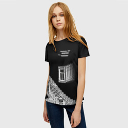 Женская футболка 3D Окна Кибердеревня - фото 2