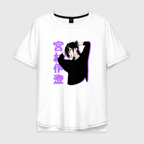Мужская футболка хлопок Oversize с принтом Изуми - Хоримия, вид спереди #2