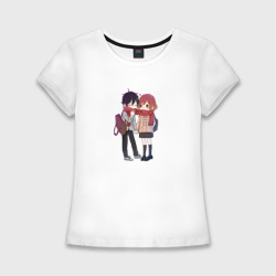 Женская футболка хлопок Slim Хори и Изуми