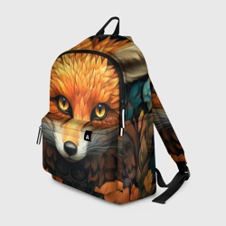 Рюкзак 3D Лис в стиле фолк-арт
