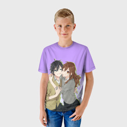 Детская футболка 3D Хори и Миямура - фото 2