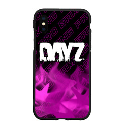 Чехол для iPhone XS Max матовый DayZ pro gaming: символ сверху