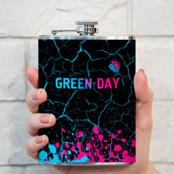 Фляга Green Day - neon gradient: символ сверху - фото 2