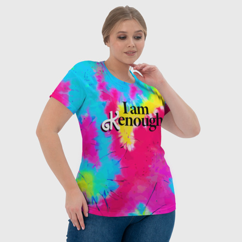 Женская футболка 3D с принтом I am kenough - meme, фото #4