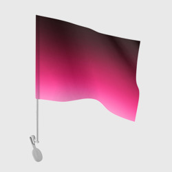 Флаг для автомобиля Розово-малиновый градиент