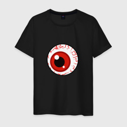 Мужская футболка хлопок Красный глаз