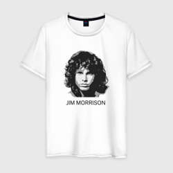 Мужская футболка хлопок Tribute to Jim Morrison two