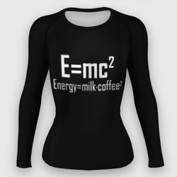 Женский рашгард 3D Энергия это кофе