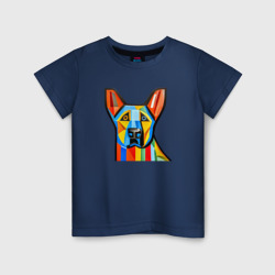 Детская футболка хлопок Немецкая овчарка в стиле