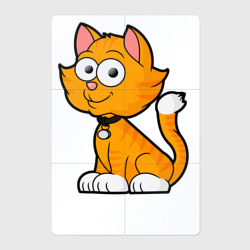 Магнитный плакат 2Х3 Оранжевый странный котик
