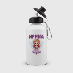 Бутылка спортивная Ирина - девочка с крылышками