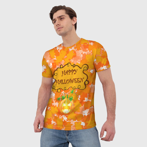 Мужская футболка 3D С хэллоуином, цвет 3D печать - фото 3