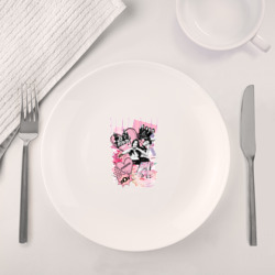 Набор: тарелка + кружка Blackpink коллаж  - фото 2