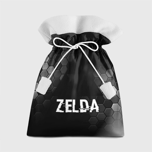 Подарочный 3D мешок Zelda glitch на темном фоне