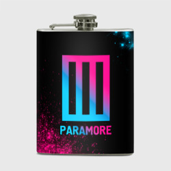 Фляга Paramore - neon gradient