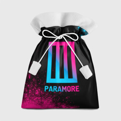 Подарочный 3D мешок Paramore - neon gradient