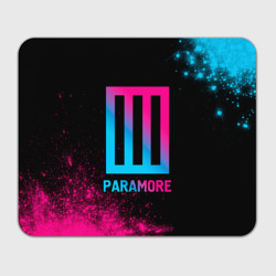 Прямоугольный коврик для мышки Paramore - neon gradient