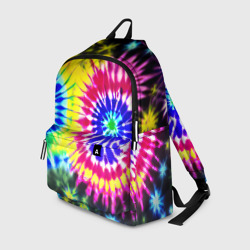 Рюкзак 3D Colorful floral composition - tie-dye