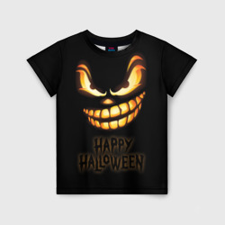 Детская футболка 3D Страшный Джек - хэллоуин