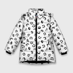 Зимняя куртка для девочек 3D Призрачный узор