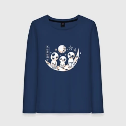 Женский лонгслив хлопок Кодама призраки