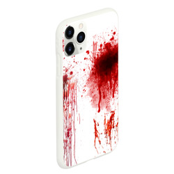 Чехол для iPhone 11 Pro Max матовый Брызги крови - фото 2