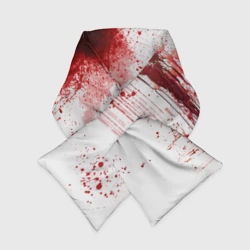 Шарф-пуховик 3D Брызги крови