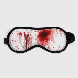 Маска для сна 3D Брызги крови