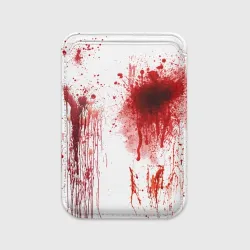 Картхолдер Magsafe магнитный Брызги крови
