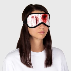 Маска для сна 3D Брызги крови - фото 2