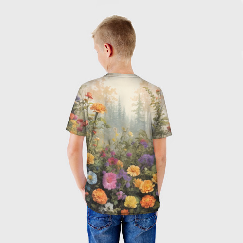 Детская футболка 3D Умилительный  ёжик , цвет 3D печать - фото 4