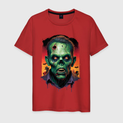Мужская футболка хлопок Зомби не люди