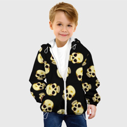 Детская куртка 3D Черепки для хэллоуина - фото 2