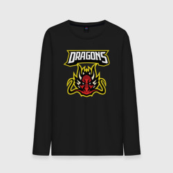 Мужской лонгслив хлопок Dragons team