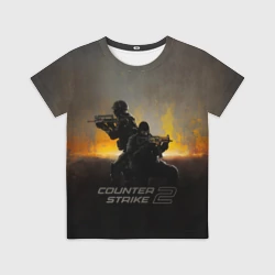 Детская футболка 3D Counter strike 2 play
