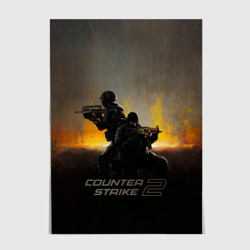 Постер Counter strike 2 play