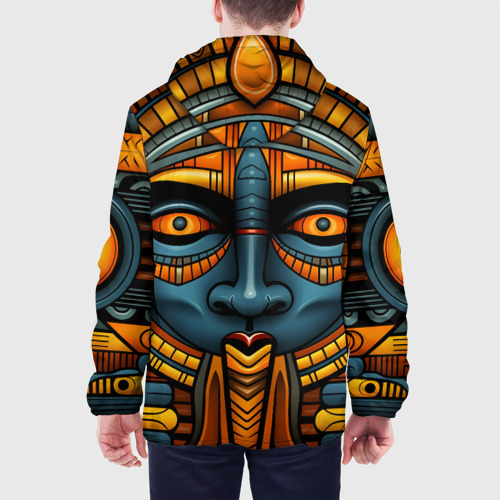 Мужская куртка 3D Дремлющий африканский бог, цвет 3D печать - фото 5