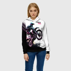 Женская толстовка 3D Moto band - фото 2