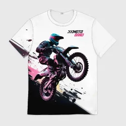 Мужская футболка 3D Moto band
