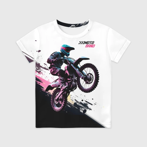 Детская футболка 3D Moto band