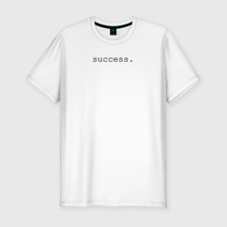 Мужская футболка хлопок Slim Success