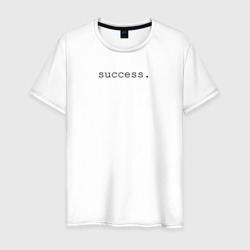 Success – Мужская футболка хлопок с принтом купить со скидкой в -20%