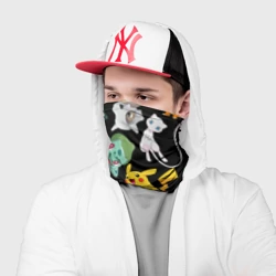 Бандана-труба 3D Пикачу и другие покемоны - фото 2