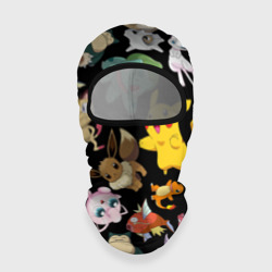 Балаклава 3D Пикачу и другие покемоны